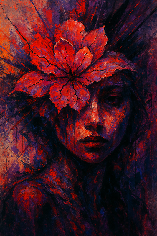 Bloom in Chaos – The Cracked Bloom Series (NFT + Healing Ritual)