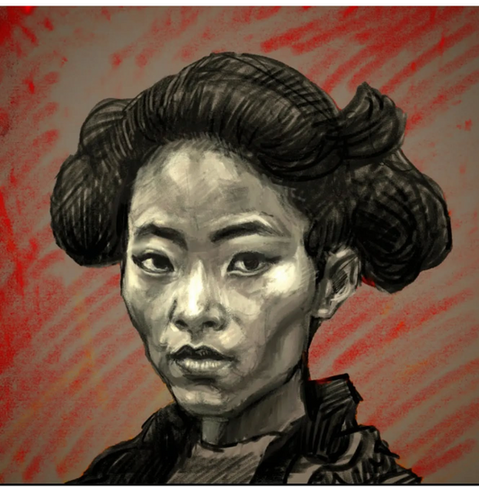 Japanese face